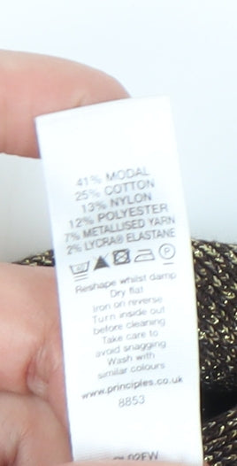 Principles Women's Brown Cardigan Size 8