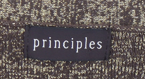Principles Women's Brown Cardigan Size 8