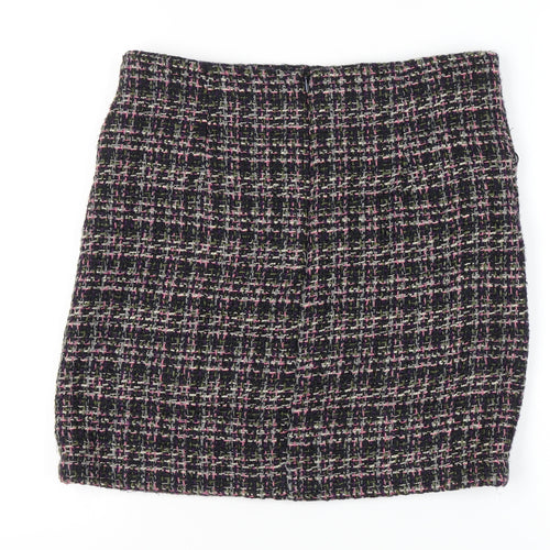 Monsoon Women's Multicoloured Check Pencil Skirt Size 12