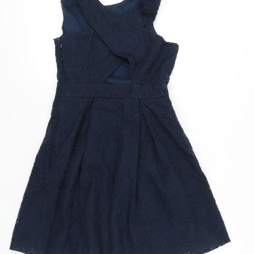 Jack Wills Women's Blue A-Line Dress, UK 10
