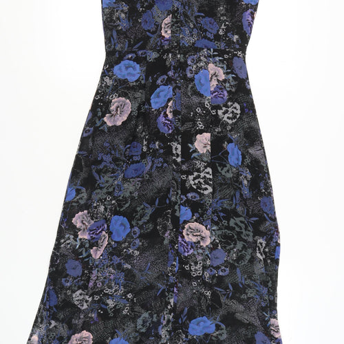 Warehouse Women’s Multicoloured Floral Dress Size 8