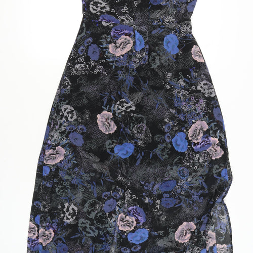 Warehouse Women’s Multicoloured Floral Dress Size 8