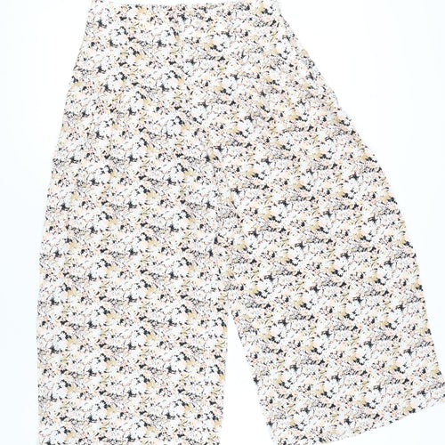 GAP Women's Multicoloured Floral Cropped Trousers Size 8