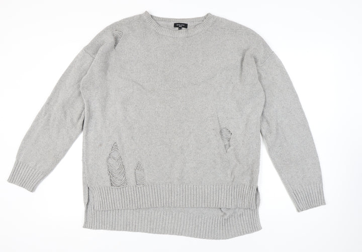 New Look Men's Grey Pullover Jumper XL Knit