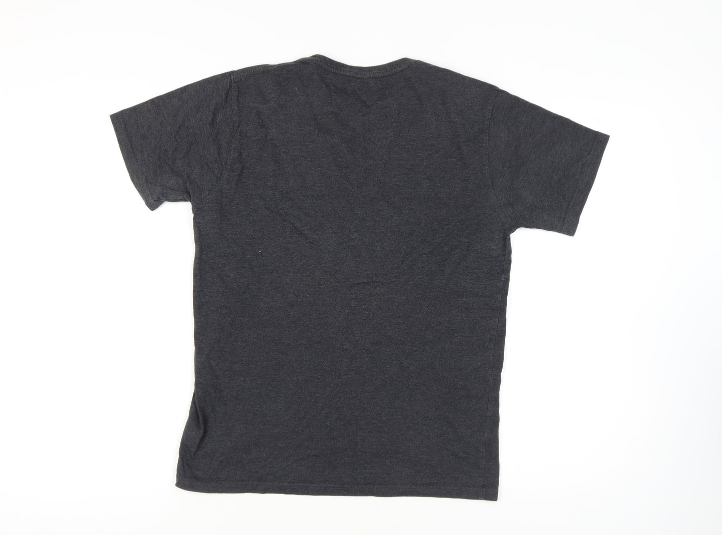 Saltrock Men's Black Graphic Print T-Shirt, Size S