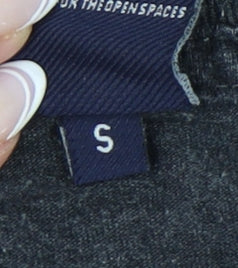 Saltrock Men's Black Graphic Print T-Shirt, Size S