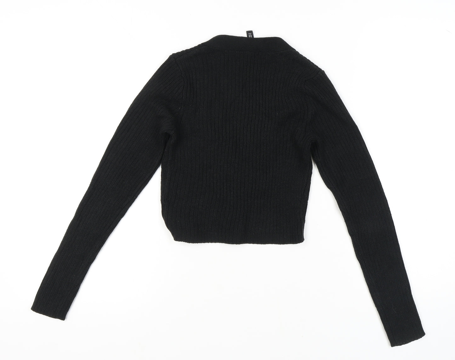 H&M Women's Black Cardigan XS V-Neck