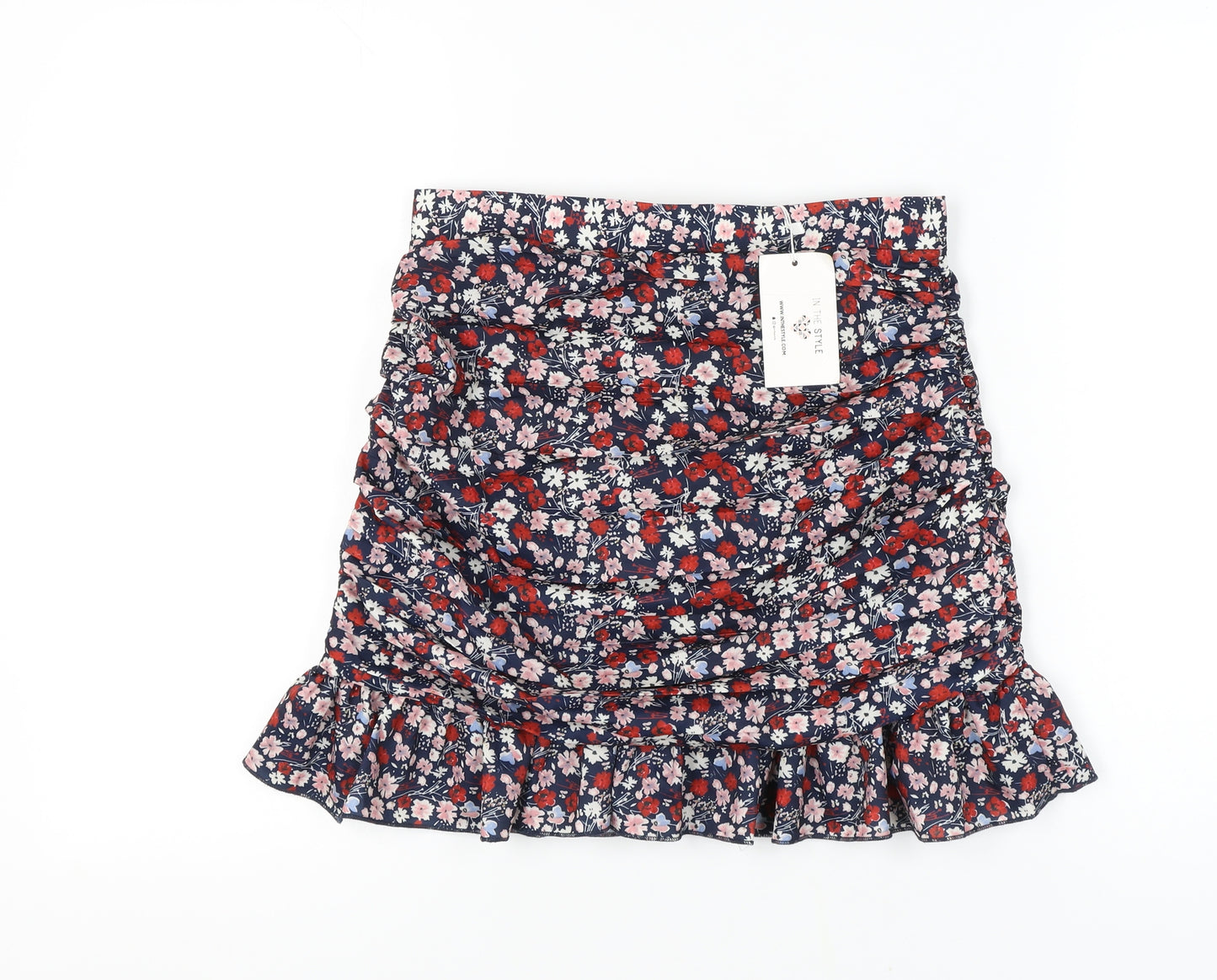 In The Style Women's Floral Mini Skirt Size 10