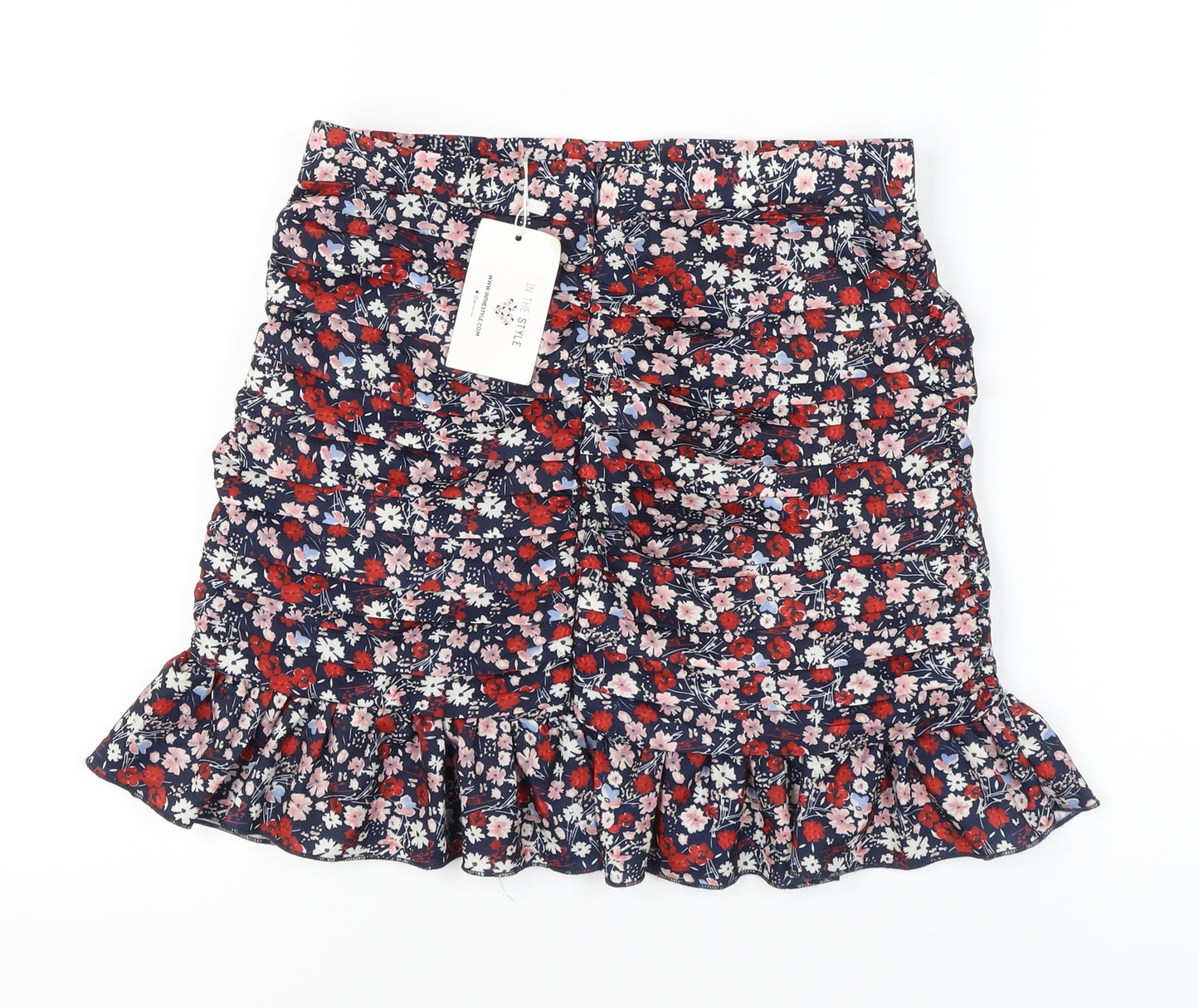In The Style Women's Floral Mini Skirt Size 10