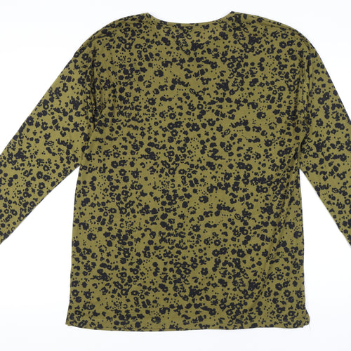 Marks and Spencer Women's Multicoloured Animal Print T-Shirt