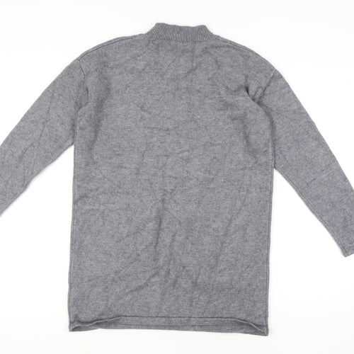 Quiz Women's Grey Pullover Jumper, Size S