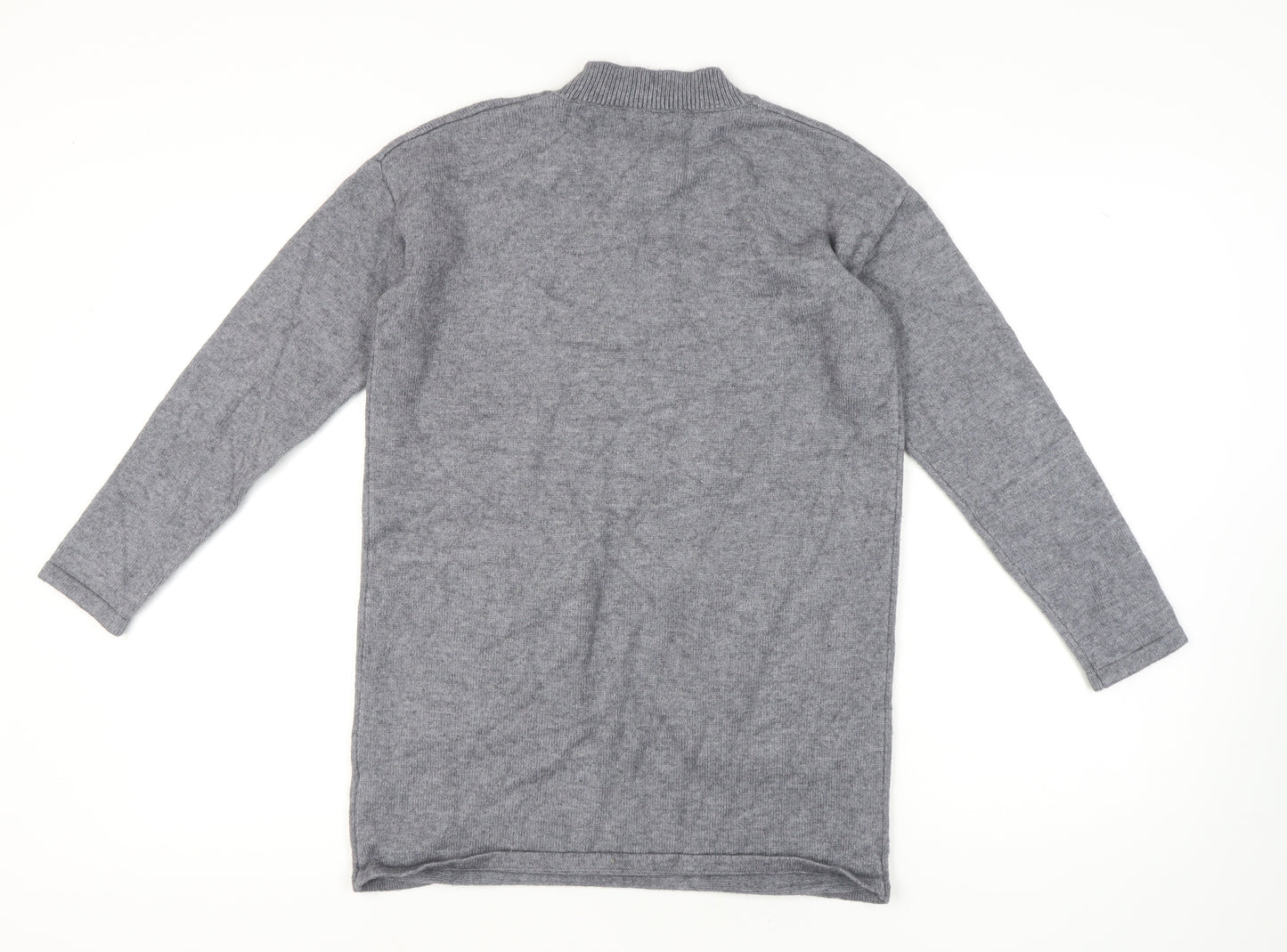 Quiz Women's Grey Pullover Jumper, Size S