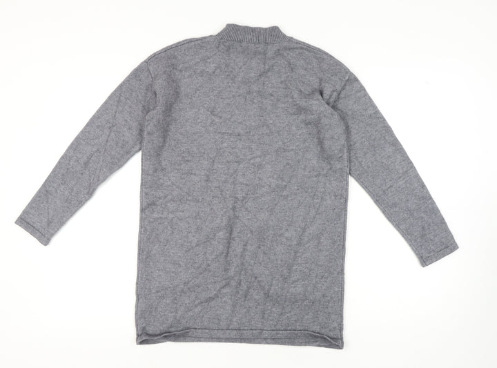 Quiz Women's Grey Pullover Jumper, Size S