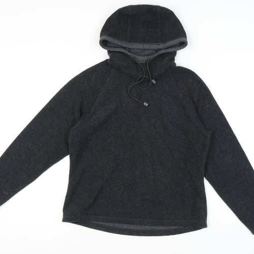 Marks and Spencer Women's Grey Pullover Hoodie Size 12
