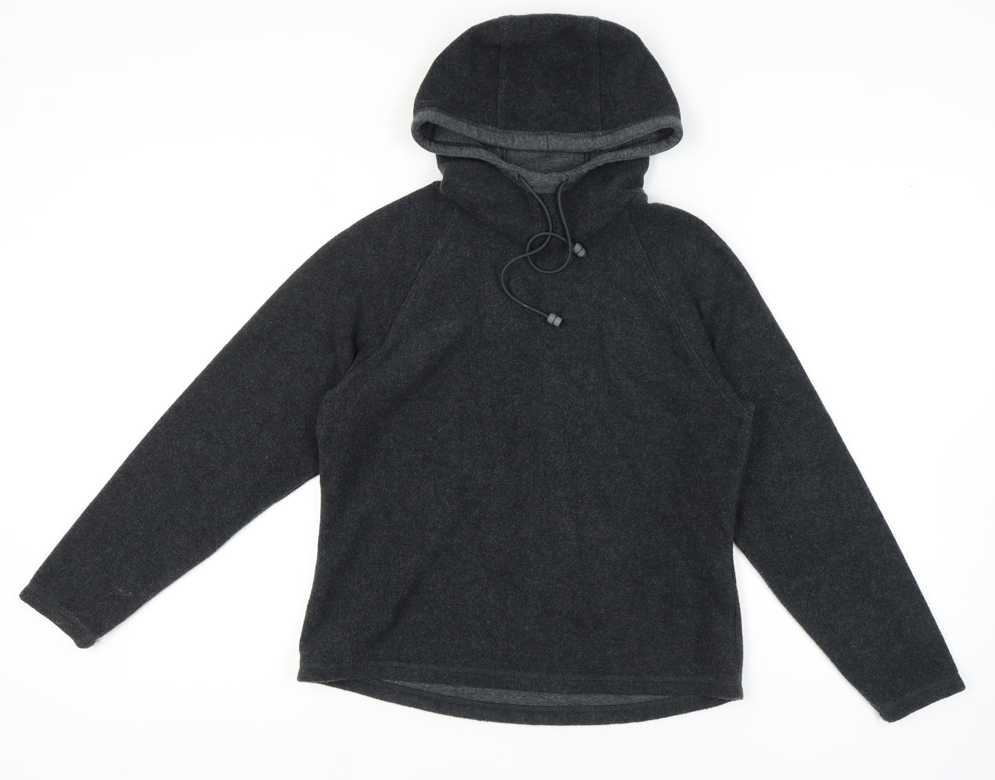 Marks and Spencer Women's Grey Pullover Hoodie Size 12