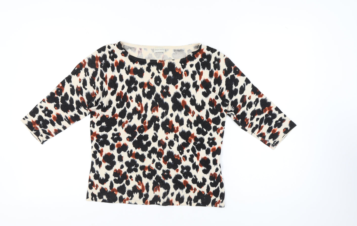 Minuet Women’s Multicoloured Animal Print Jumper M