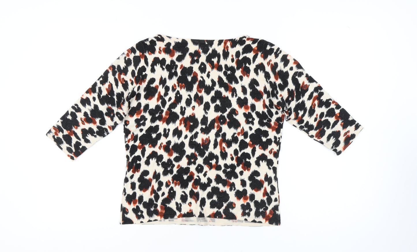 Minuet Women’s Multicoloured Animal Print Jumper M