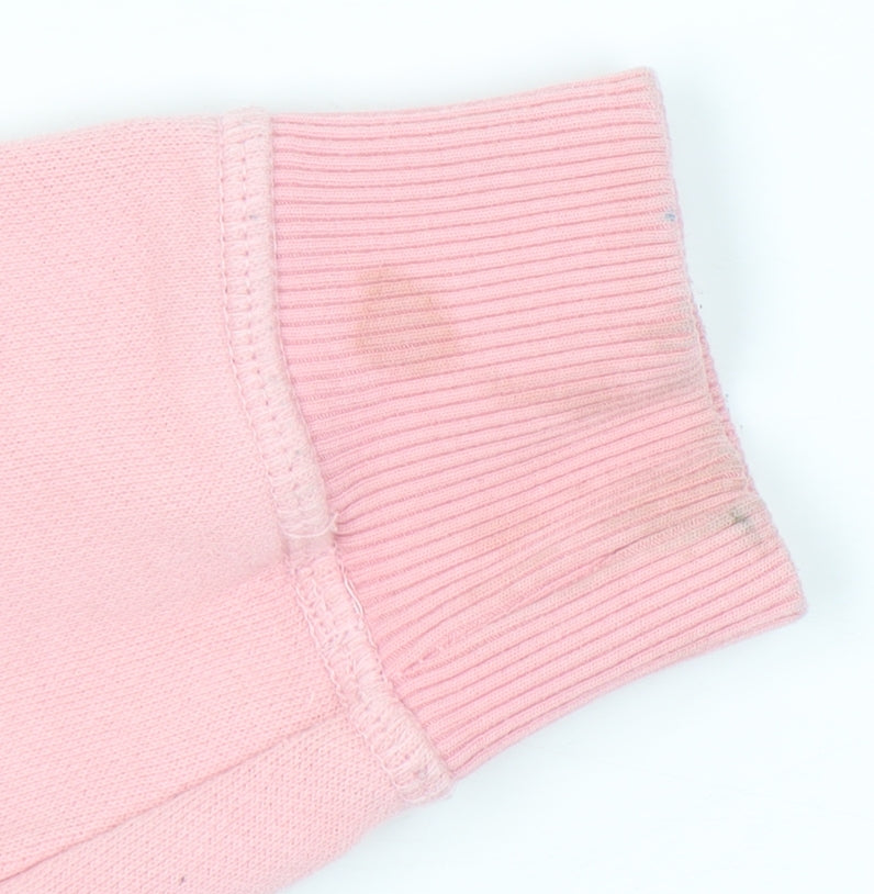 FatFace Pink Girls Candy Graphic Hoodie 8-9 Years