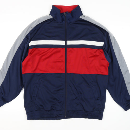 Rodeo Men's Large Colourblock Zip Sweatshirt