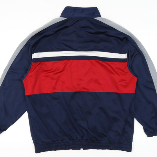 Rodeo Men's Large Colourblock Zip Sweatshirt