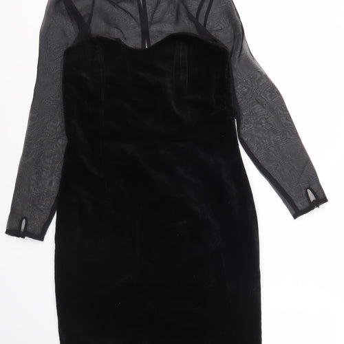 Next Women's Black Sheath Party Dress Size 10