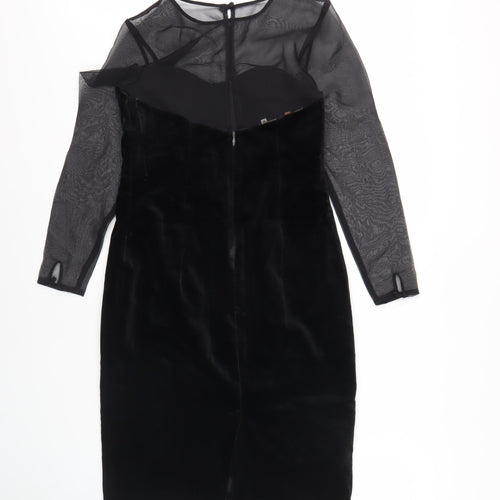 Next Women's Black Sheath Party Dress Size 10