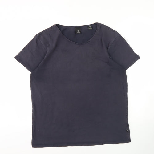 Scotch & Soda Men's Black Crew Neck T-Shirt L