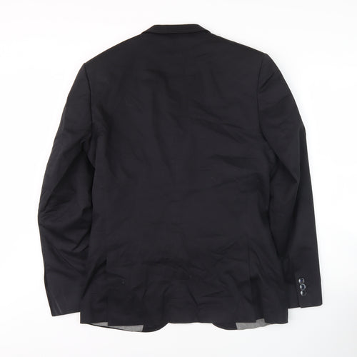 Marks and Spencer Men's Black Slim Fit Blazer
