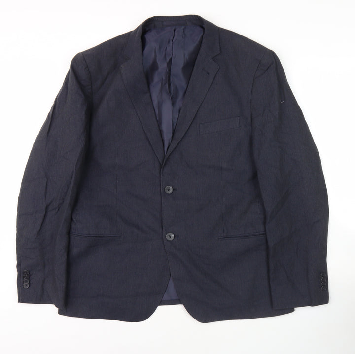 Jasper Conran Men’s Navy 44R Regular Fit Blazer