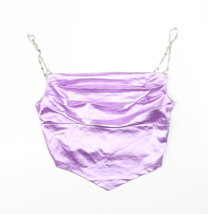 ASOS Purple Camisole Tank for Women Size 10 Party