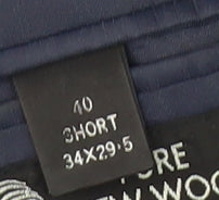 Harbarry of England Men's Blue Double-Breasted Blazer 40S