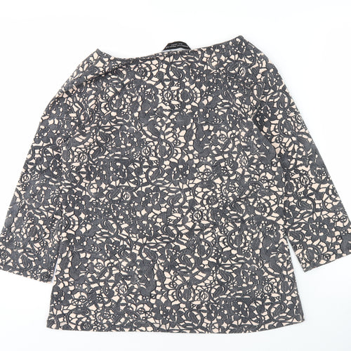 Dorothy Perkins Women's Floral Lace Top, Size 16, Multicoloured