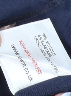 Millburn Women’s Blue Floral Skirt Size 14