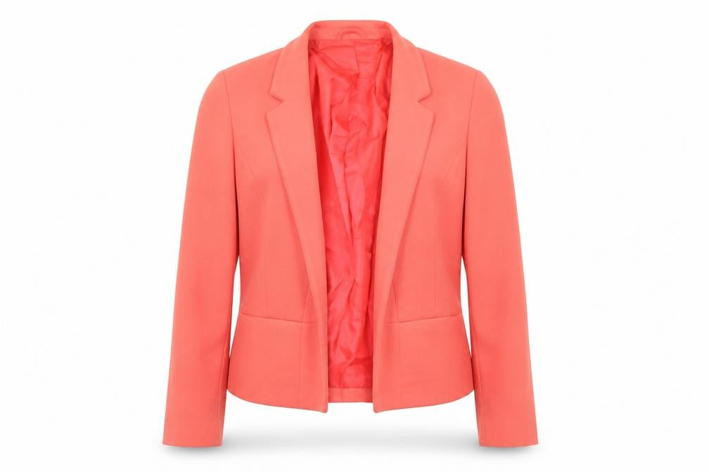 Miss Selfridge Women's Orange Blazer Size 10