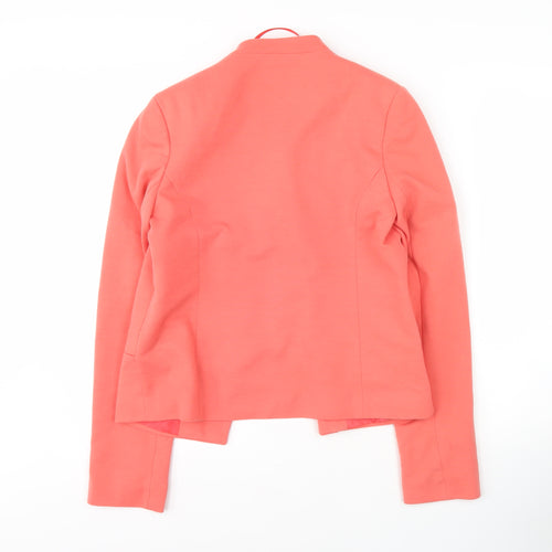 Miss Selfridge Women's Orange Blazer Size 10