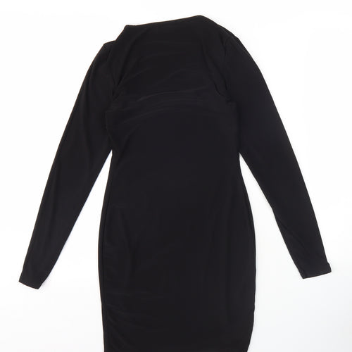 PrettyLittleThing Women’s Black Bodycon Dress UK 12