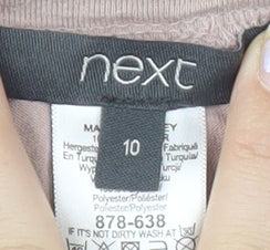 Next Women's Brown Midi Skirt, Size 10, Elastic Waist