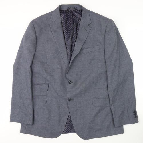 Marks and Spencer Grey Blazer Men's Size 46 Regular Fit