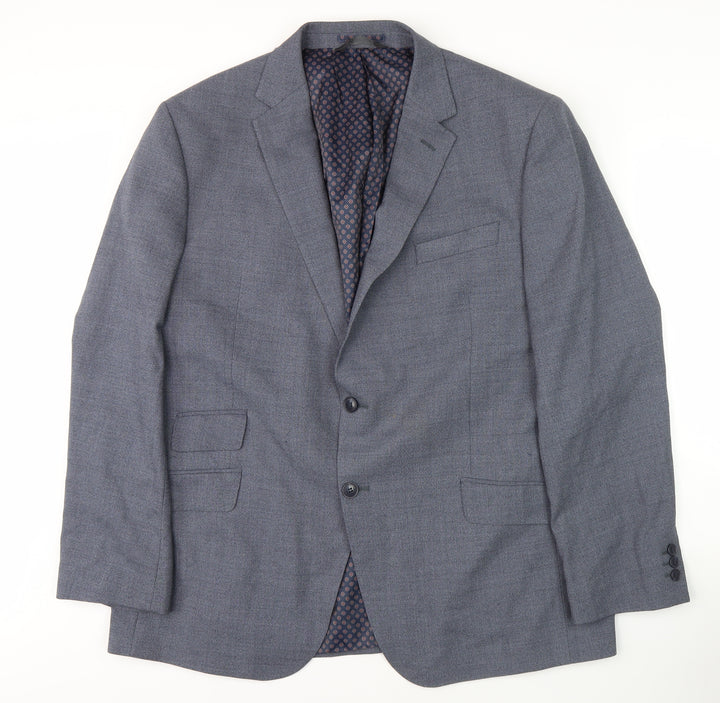 Marks and Spencer Grey Blazer Men's Size 46 Regular Fit