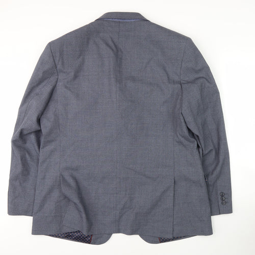 Marks and Spencer Grey Blazer Men's Size 46 Regular Fit