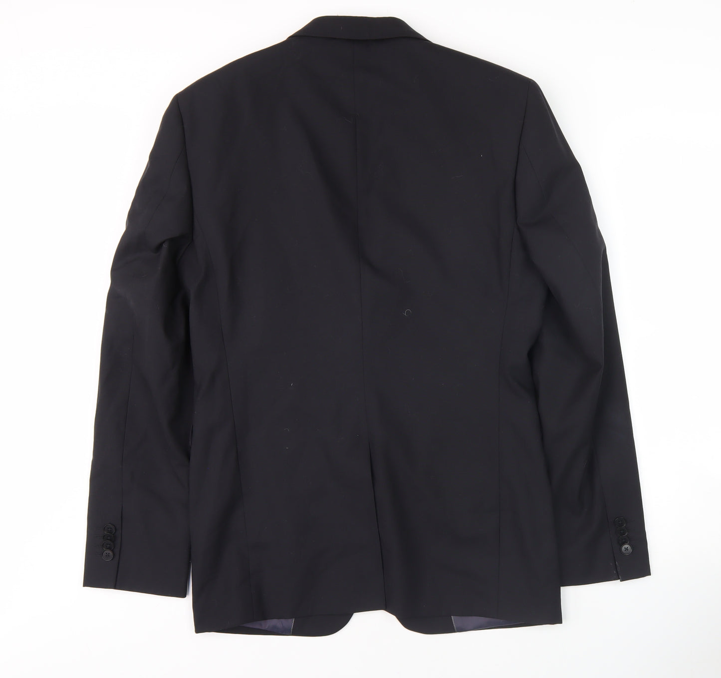Next Men's Black Suit Jacket 36 Regular Fit Formal