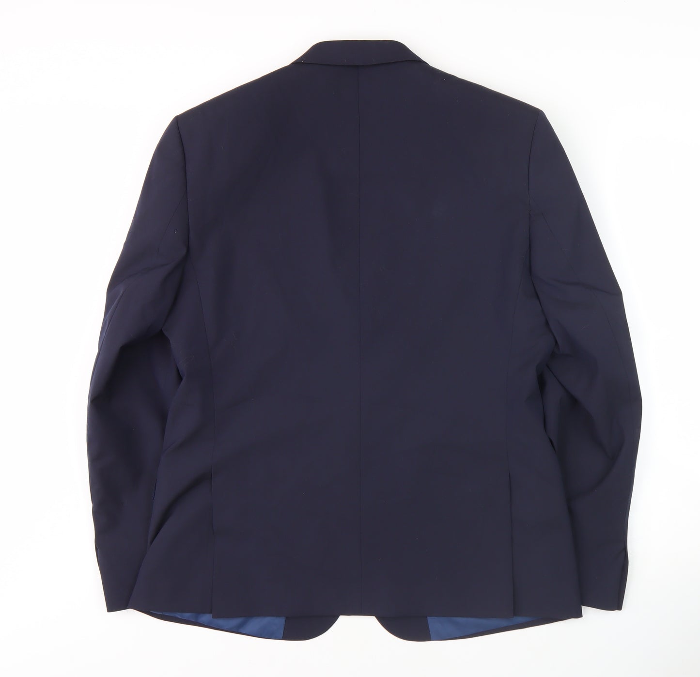 Marks and Spencer Men's Blue Blazer 40 Regular Fit