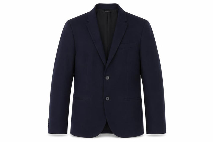Zara Men's Blue Blazer - M, Regular Fit, Formal