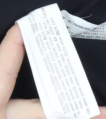 Zara Men's Blue Blazer - M, Regular Fit, Formal