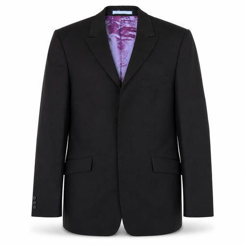 Burton Men's Black Blazer, Size L, Long Fit