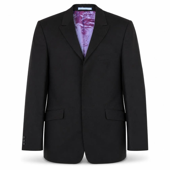 Burton Men's Black Blazer, Size L, Long Fit