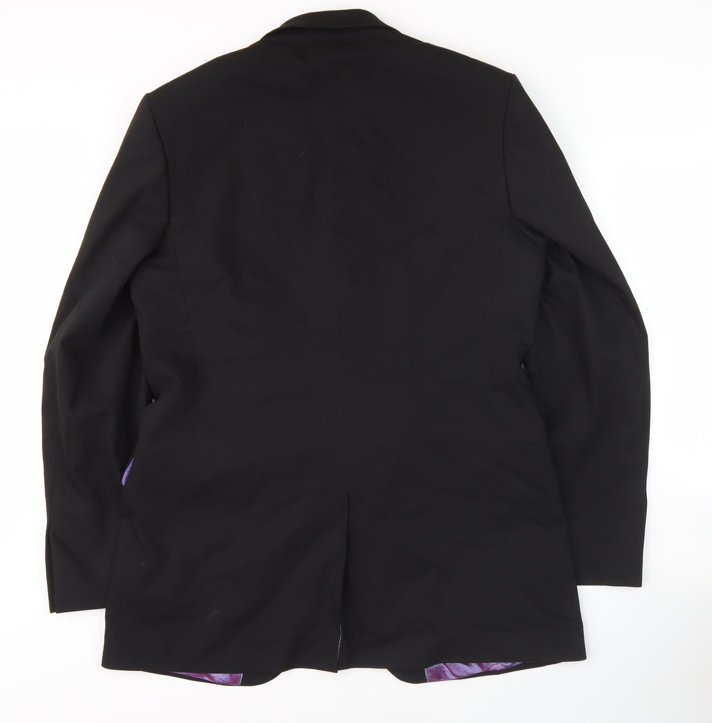 Burton Men's Black Blazer, Size L, Long Fit