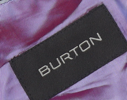 Burton Men's Black Blazer, Size L, Long Fit