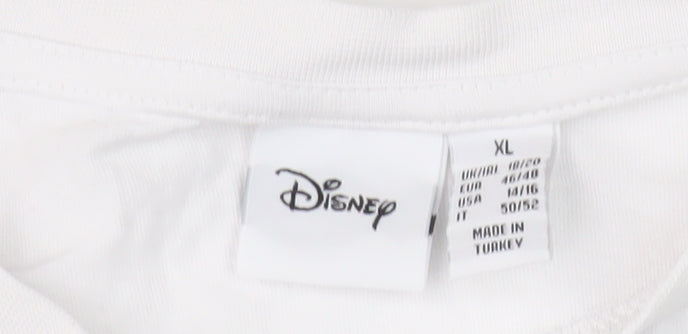 Disney Women’s White XL Frozen T-Shirt