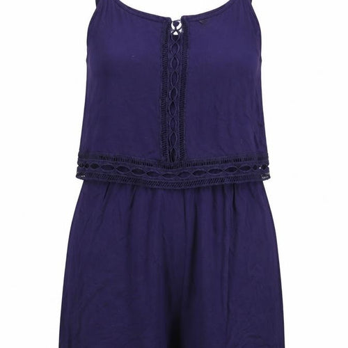 Dorothy Perkins Women's Purple Playsuit, Size 10, Casual Summer
